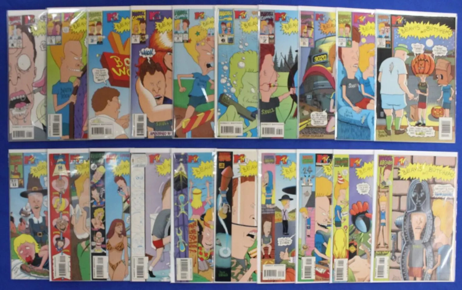 Beavis and Butt-Head Lot of 20 FN-VF