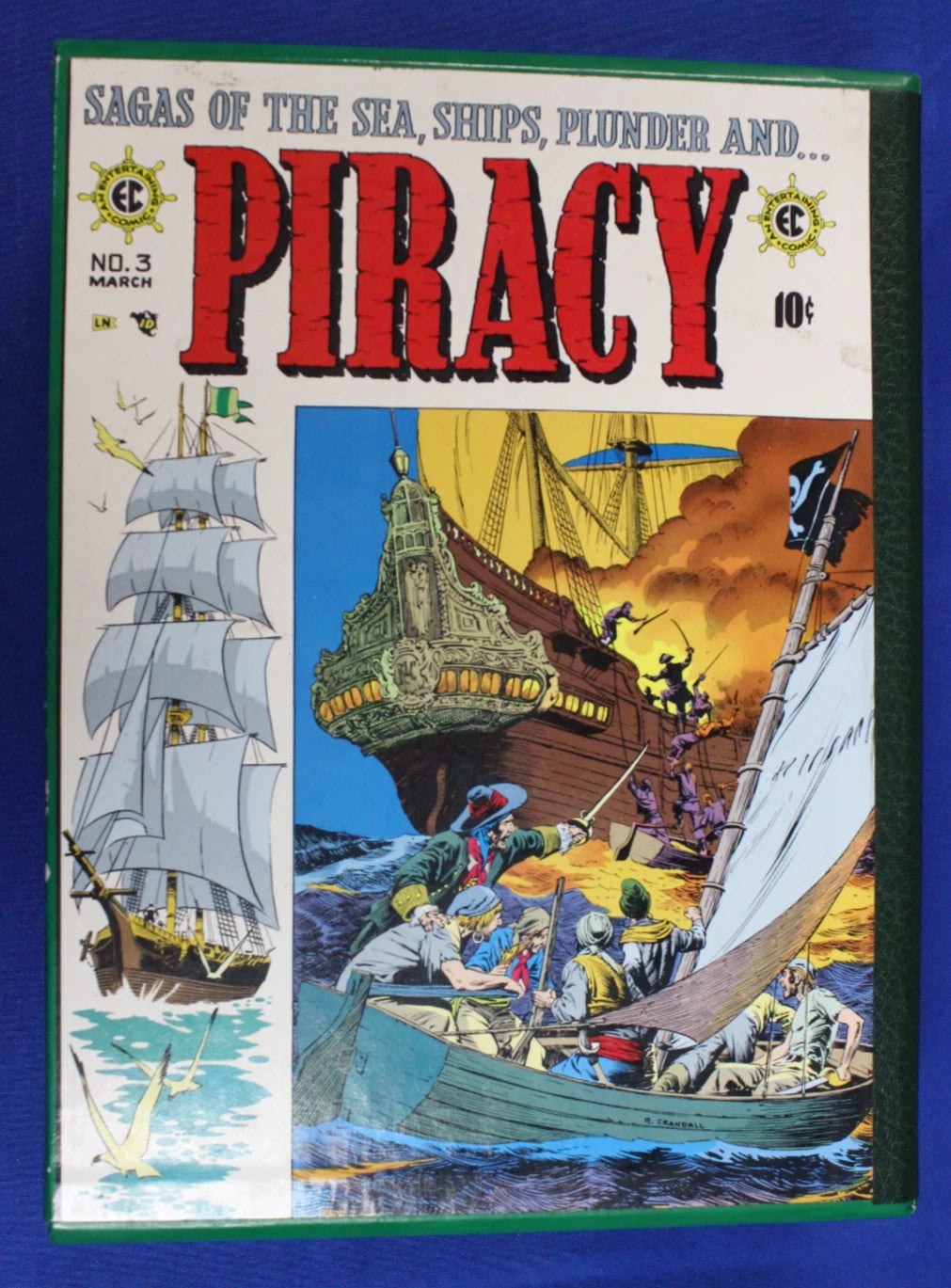 EC Comics Archive 1988 Aces High/Psychoanalysis/Extra!/Piracy Volumes Slipcase