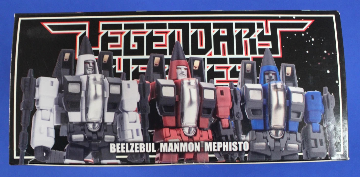 NewAge Legendary Heroes Beelzebul Manmon Mephisto Figures (Ramjet Thrust Dirge)