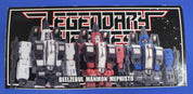 NewAge Legendary Heroes Beelzebul Manmon Mephisto Figures (Ramjet Thrust Dirge)