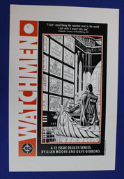 DC 1988 Watchmen Art Portfolio American & French Covers + Promotional Posters
