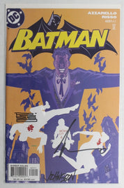 Batman #625 Dynamic Forces SIGNED x3 Azarello Risso & Johnson #861/1500