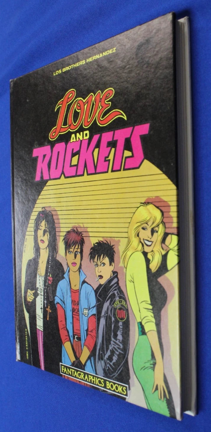 Love and Rockets Book 1 & 2 HC SIGNED by Hernandez Brothers