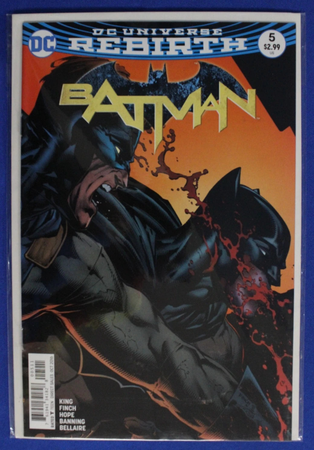 Batman #1-10 Full Run + Rebirth 2nd Printing VF-VF/NM