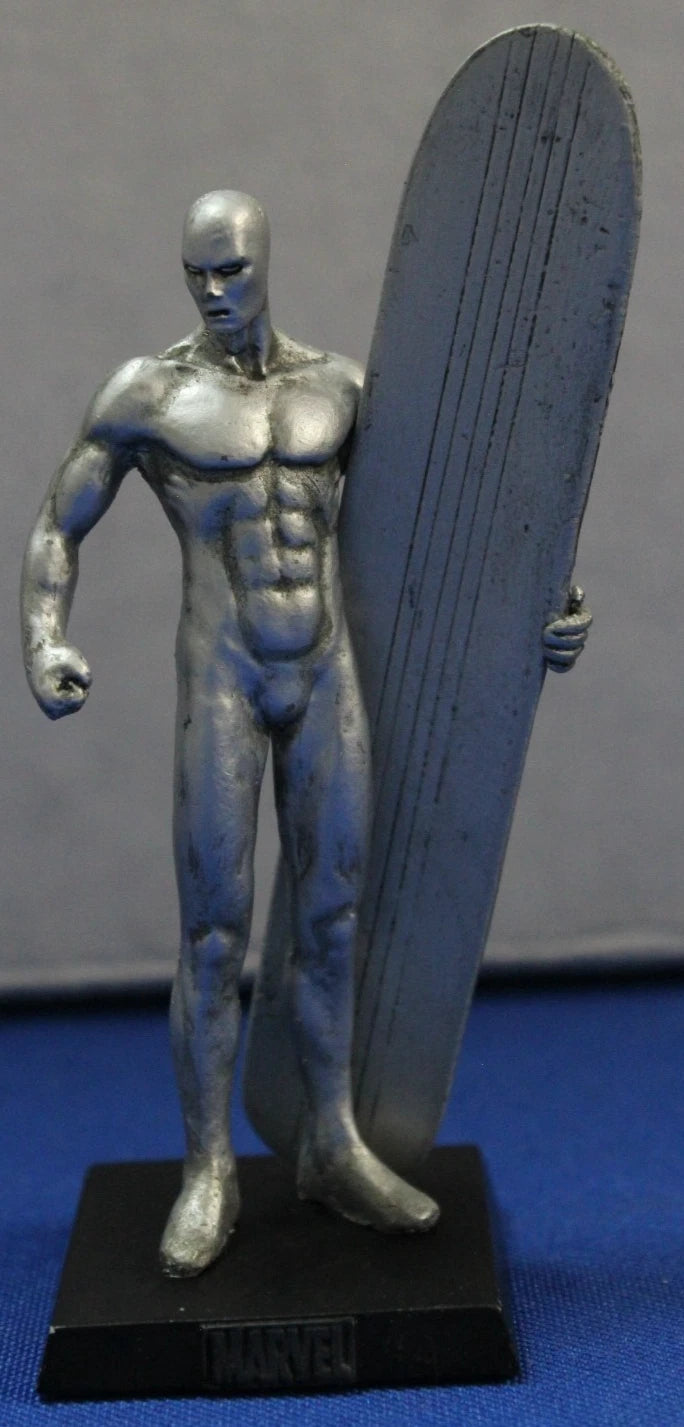 Eaglemoss Classic Marvel Collection Silver Surfer Lead Figurine & Magazine #7