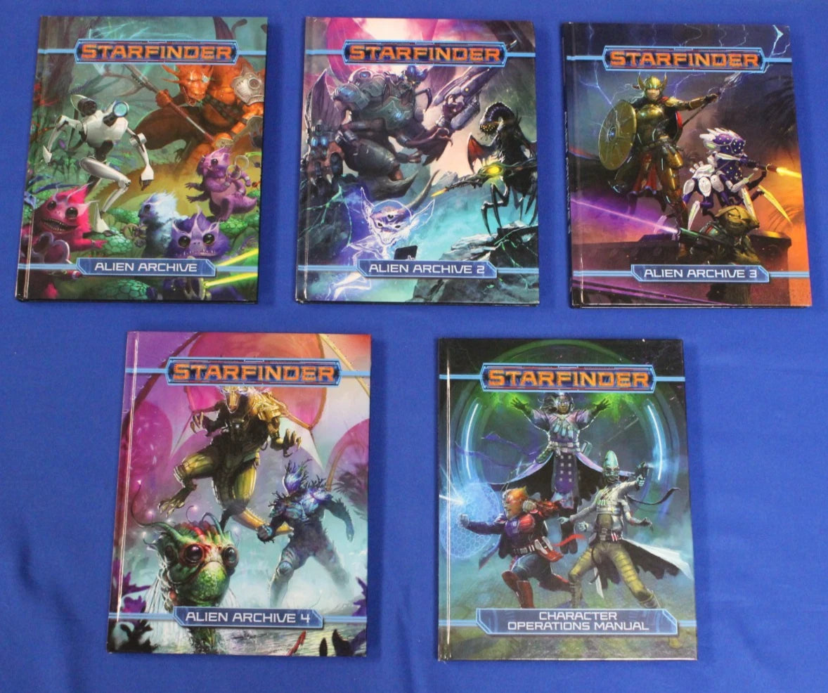 Starfinder RPG Pre-Owned Game Book Collection Lot of 29