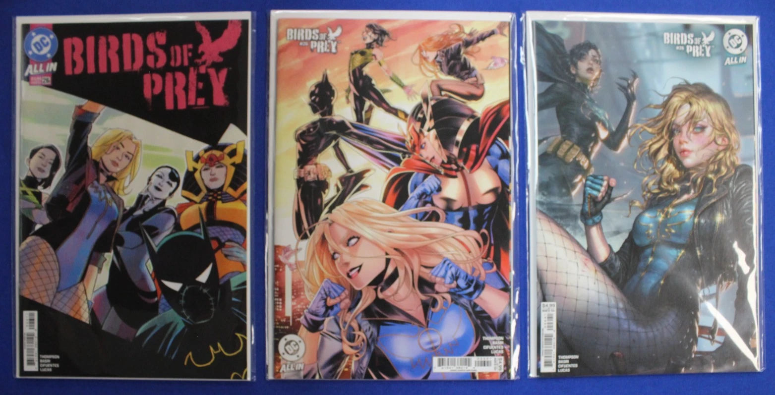 Birds of Prey #18-27 (Missing #23) + Variants Lot of 17 VF/NM