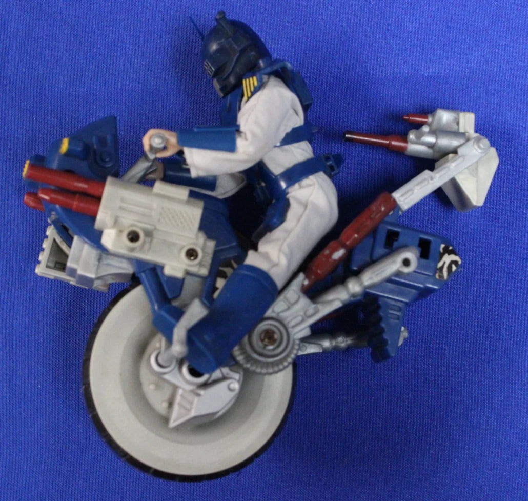 Spiral Zone Dirk Courage Figure + Zone Rider Vehicle