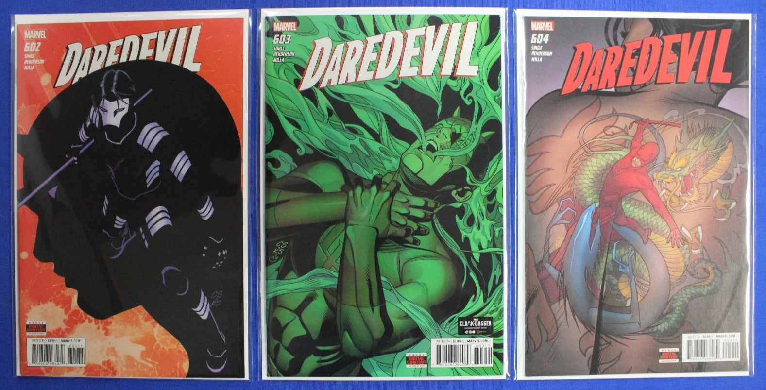 Daredevil #595-612 Complete Set Lot of 18 VF/NM