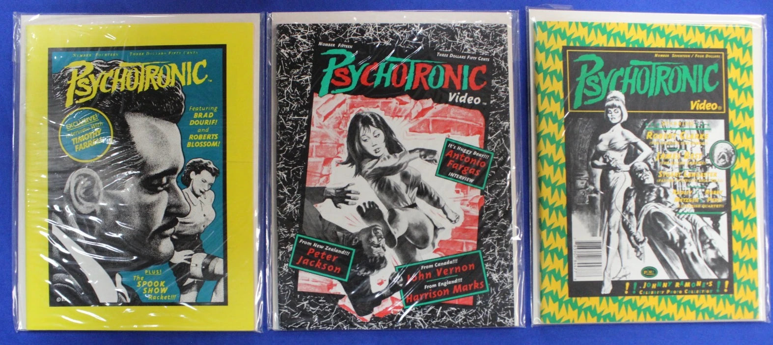 Psychotronic Magazine Lot of 15 FN-VF