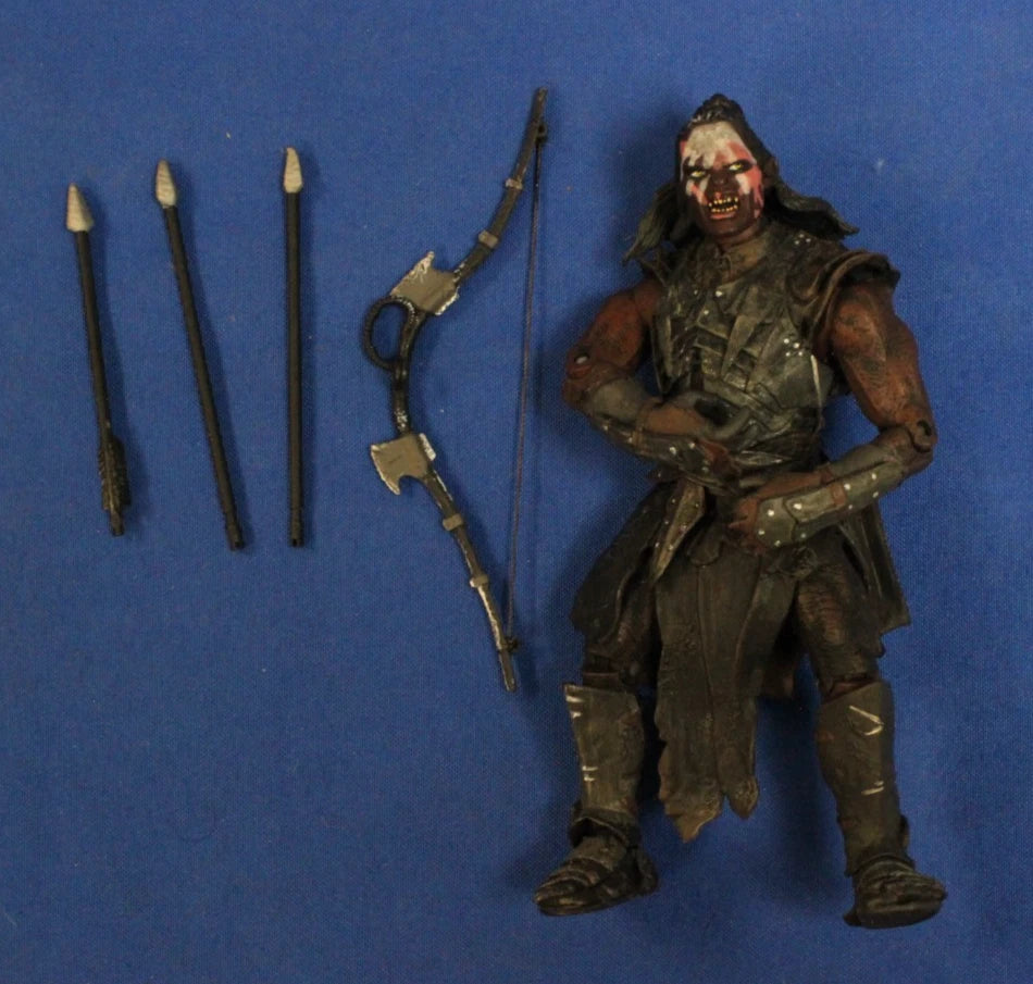 Toy Biz Lord of the Rings Trilogy Orc Action Figure Lot
