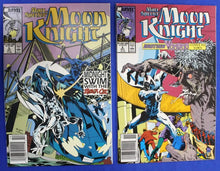 Load image into Gallery viewer, Marc Spector Moon Knight #1-60 Near Complete Set (NO 56-57) VF-VF/NM
