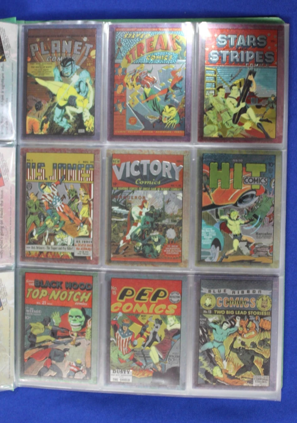 Comics Images 1995 The Golden Age of Comics Chromium Cards Set of 102 Cards