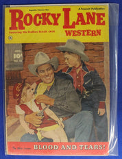 Rocky Lane Western Lot of 4 GD-VG