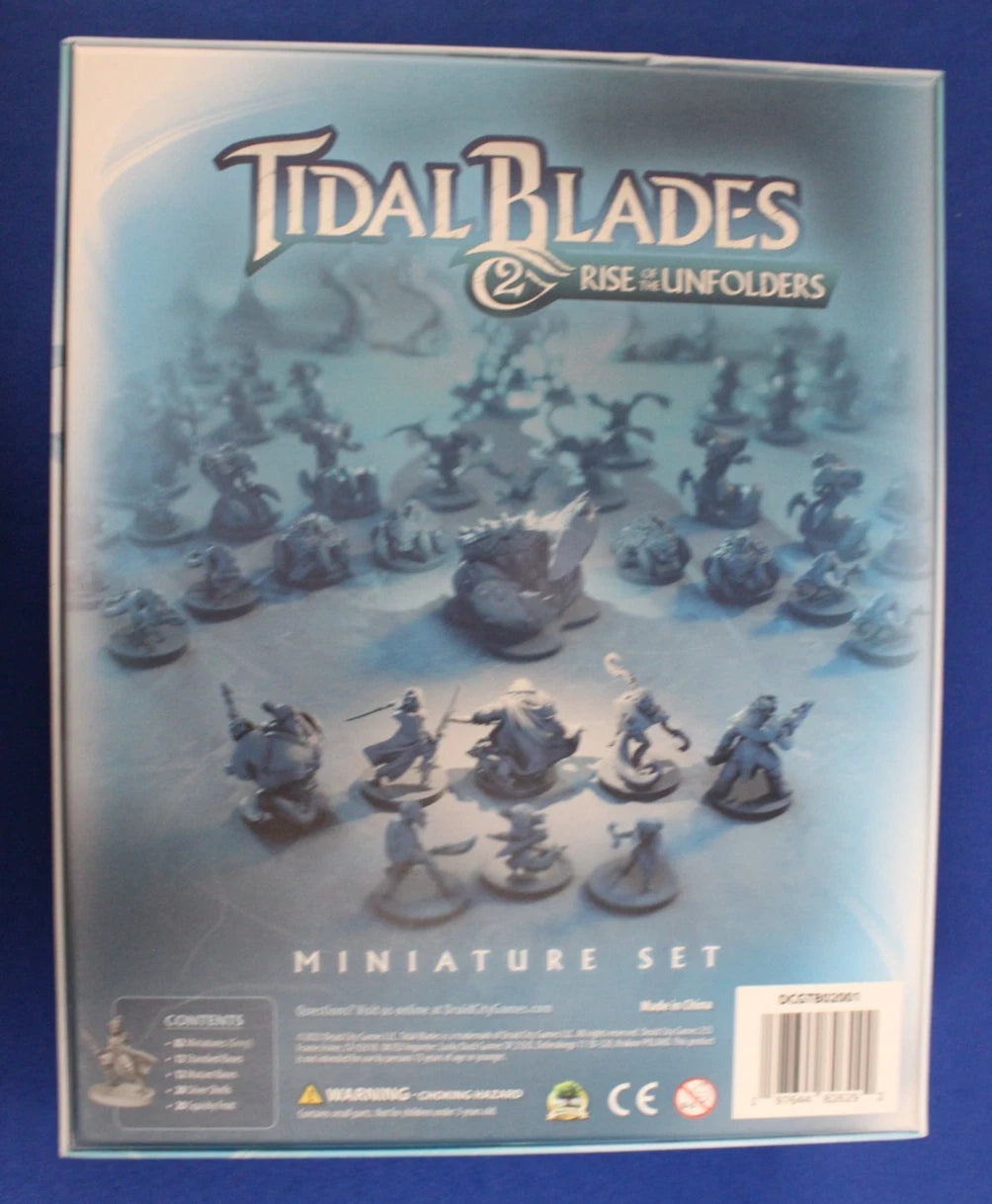 Druid City Games 2023 Tidal Blades Part 1 & II + Miniatures Board Game Lot