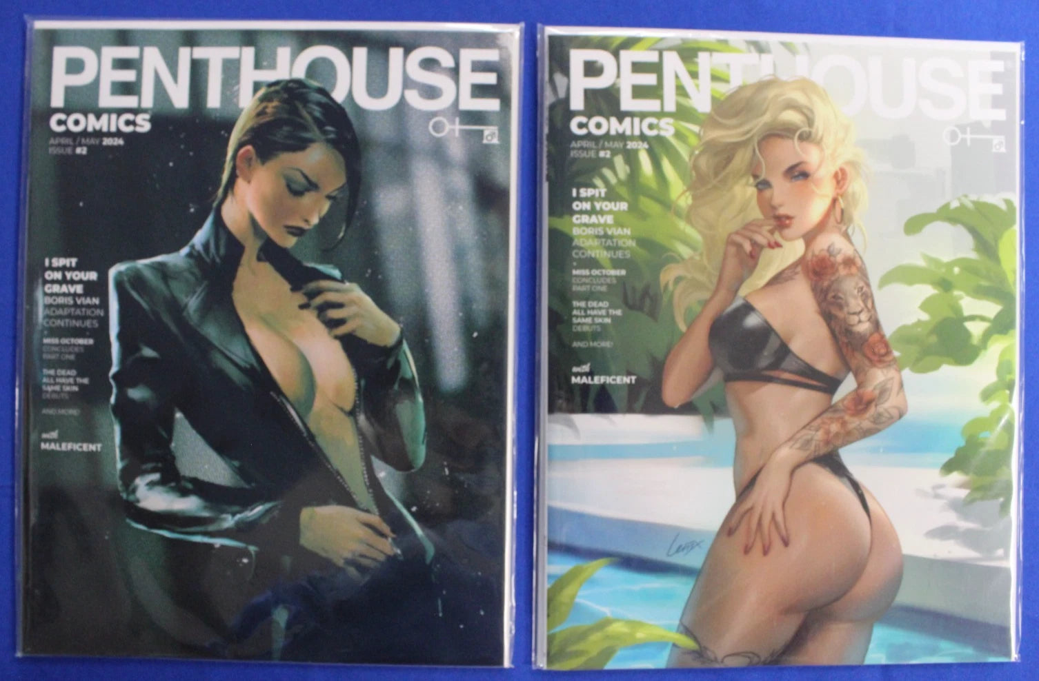 Penthouse Comics #2 1:10 Sozomaika F Cover Variant + A Cover NM