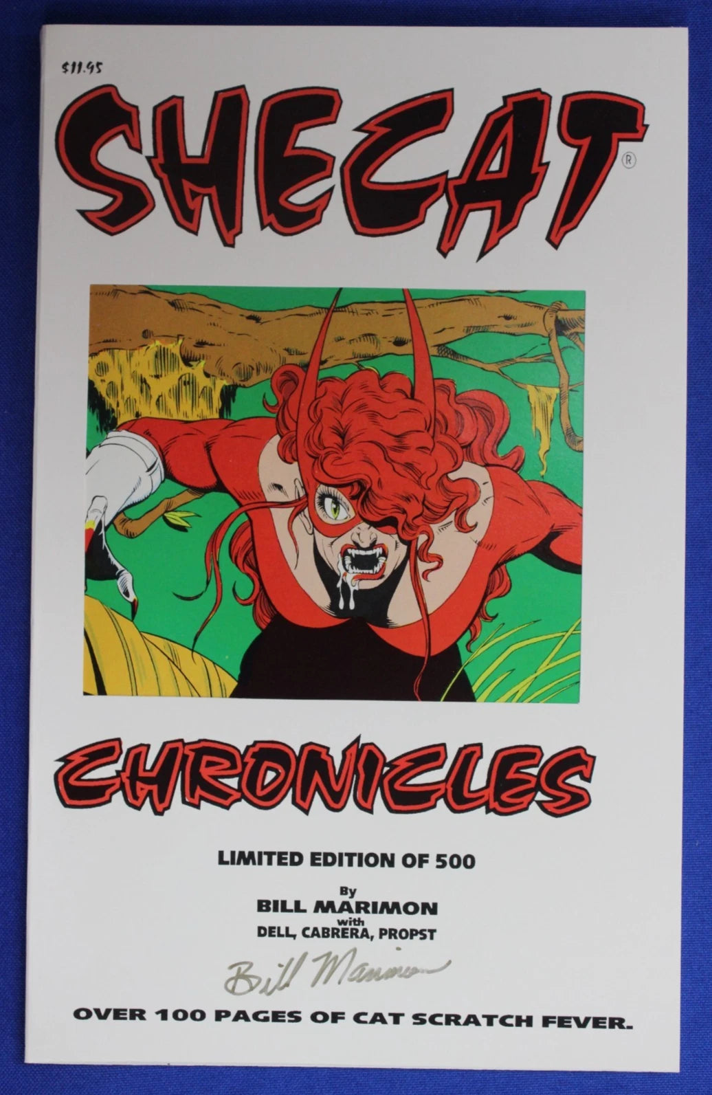 She Cat Chronicles Limited Edition TPB SIGNED by Bill Marimon VF