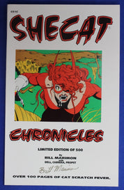 She Cat Chronicles Limited Edition TPB SIGNED by Bill Marimon VF