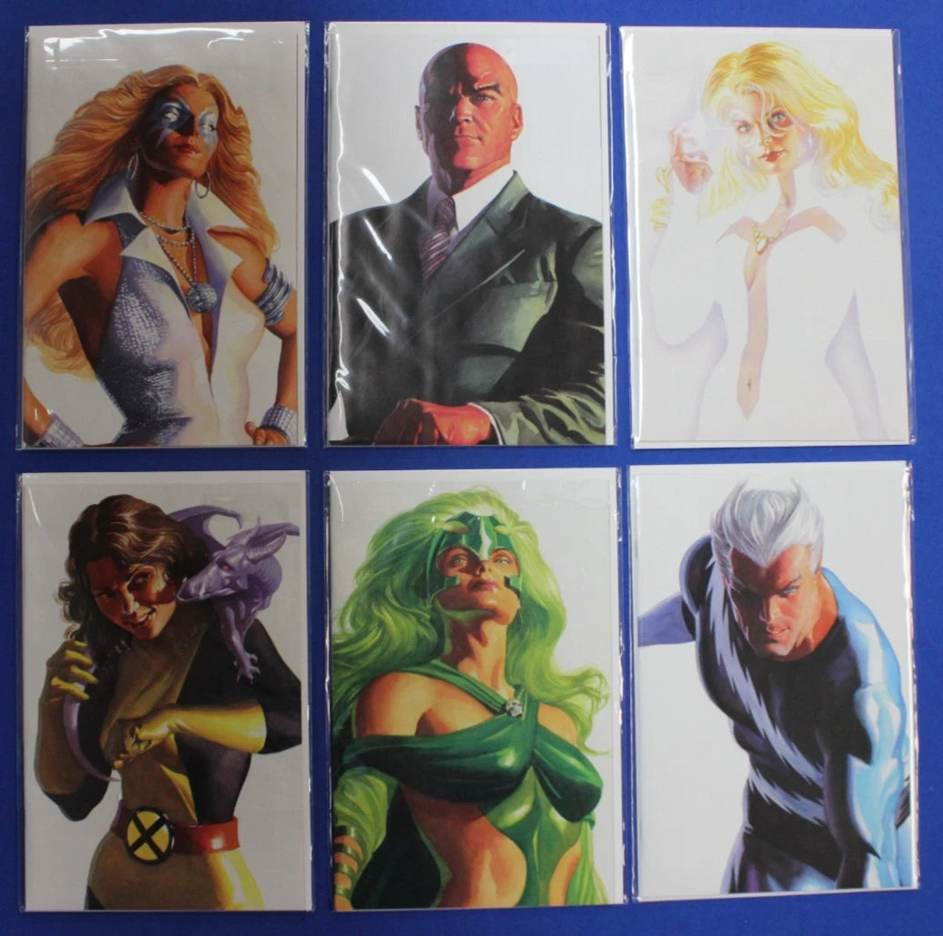 Alex Ross Timeless Virgin Variant Lot of 6 VF/NM