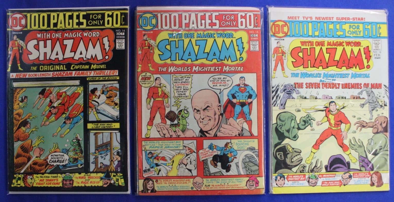 Shazam! #1-35 Complete Set FN-VF