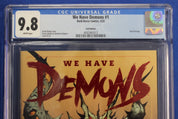 We Have Demons #1 Foil Variant CGC 9.8 + Peach Momoko Variant SIGNED by Scott Snyder