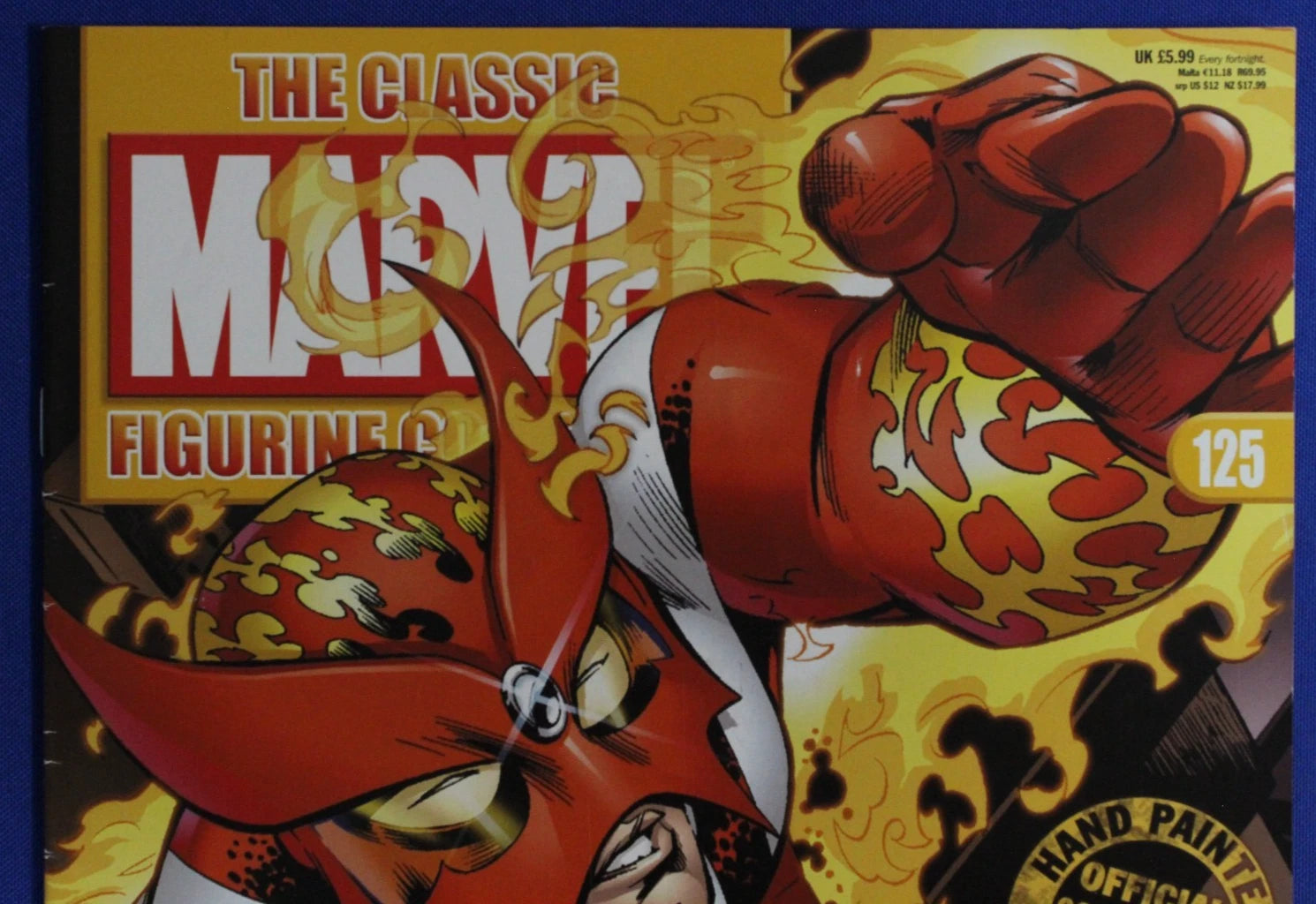 Eaglemoss Classic Marvel Collection Sunfire Lead Figurine & Magazine #125