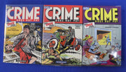 Dark Horse Archives 2012 Crime Does Not Pay Volumes 1-3 Hardcover Lot