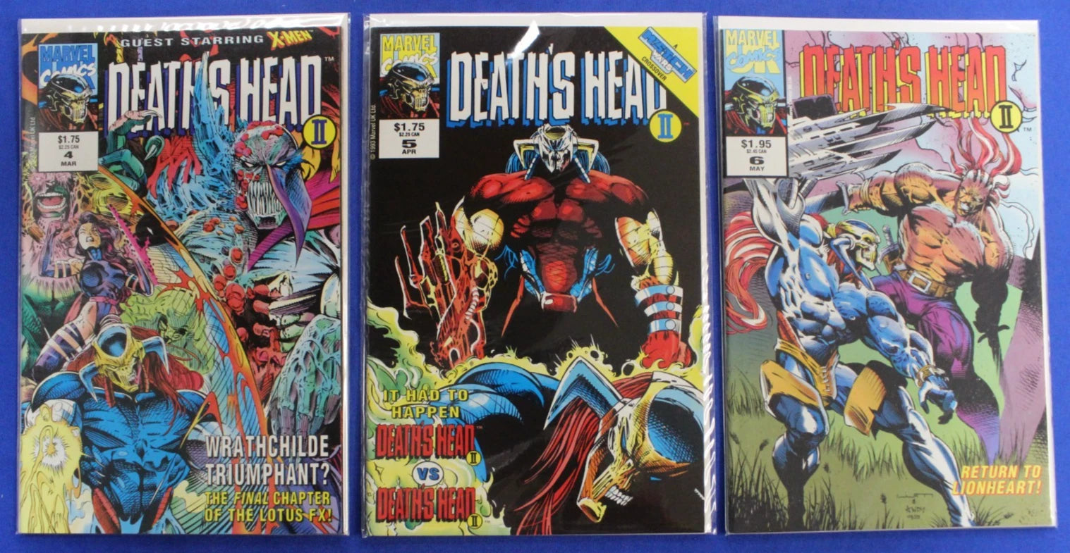 Death's Head Miniseries Lot of 16 VF-VF/NM