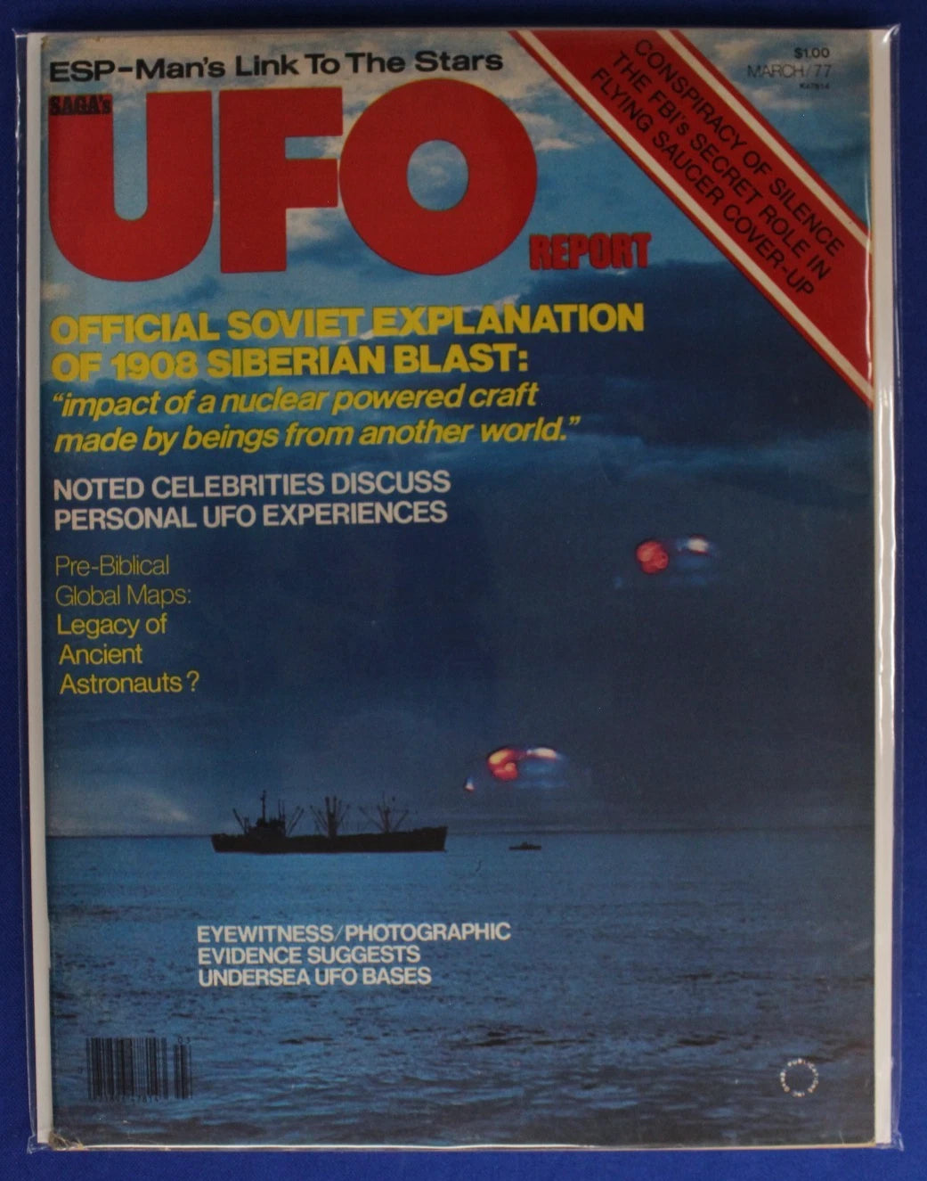UFO Report Magazine Lot of 7 FN