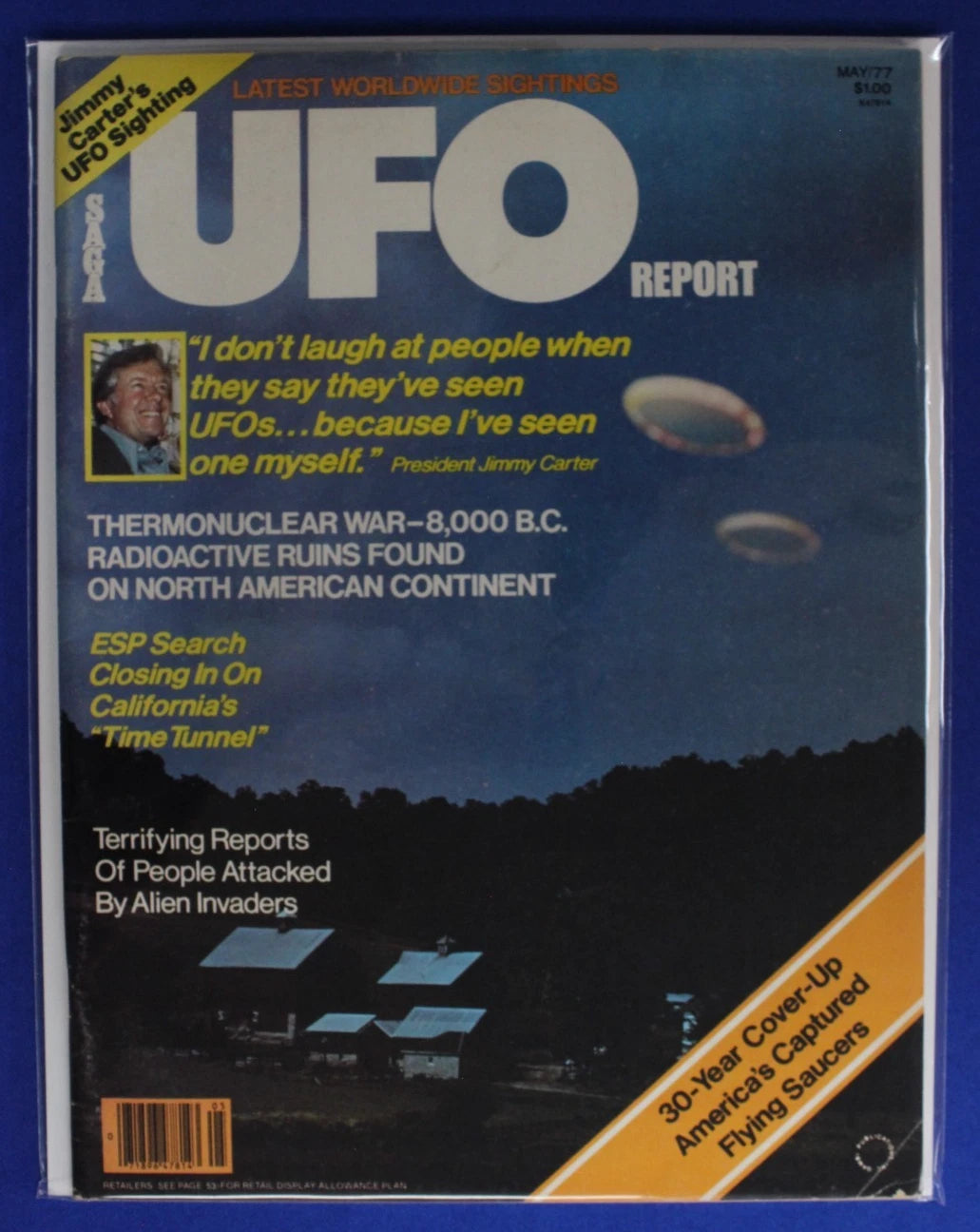 UFO Report Magazine Lot of 7 FN