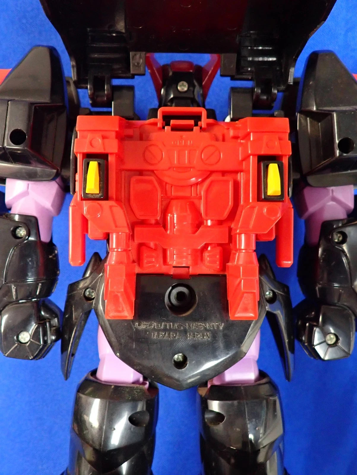 1992 Vintage Takara Chodendo Robo Tetsujin 28 FX Black Ox Tested Incomplete