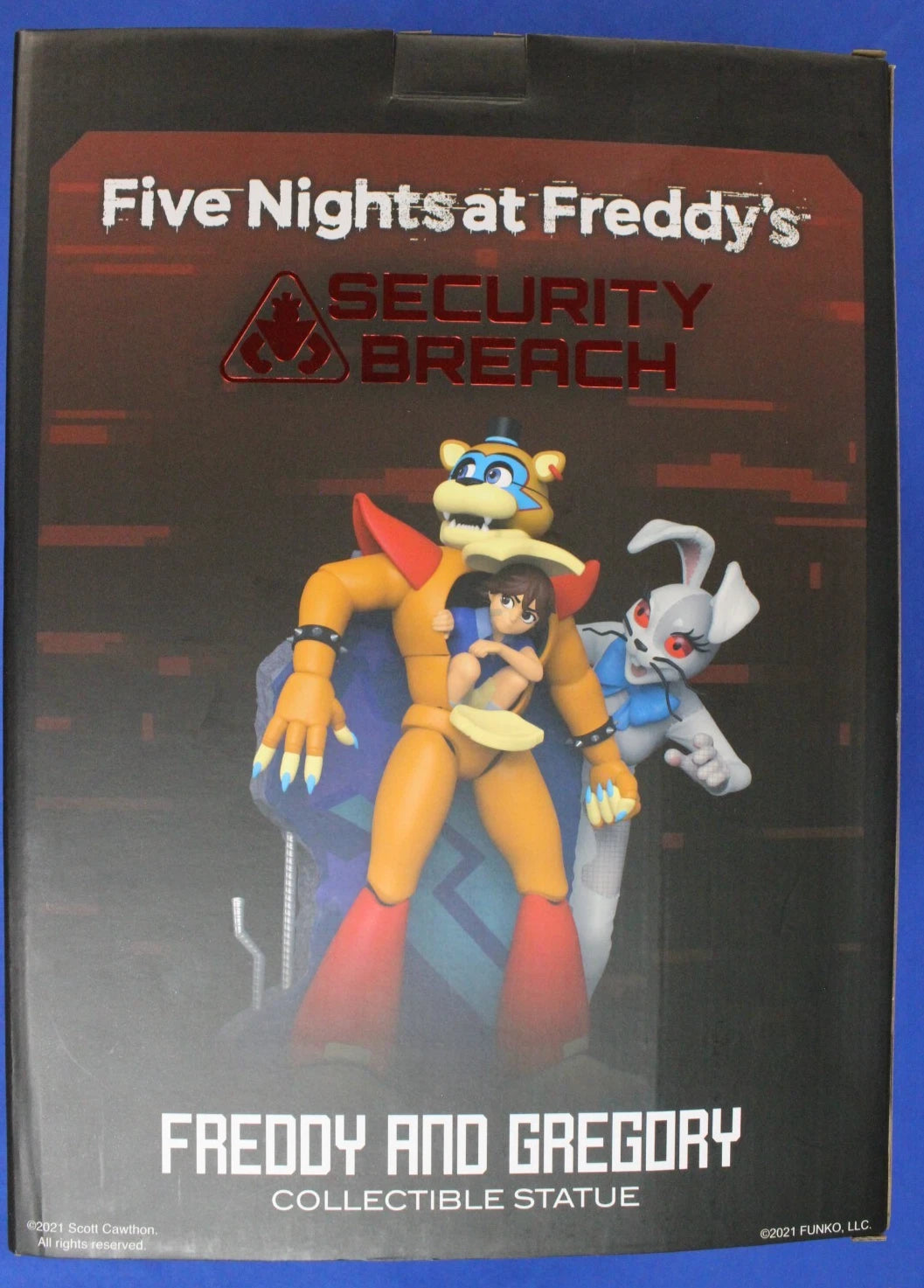 2021 Funko Five Nights At Freddys FNAF Security Breach Freddy & Gregory Statue