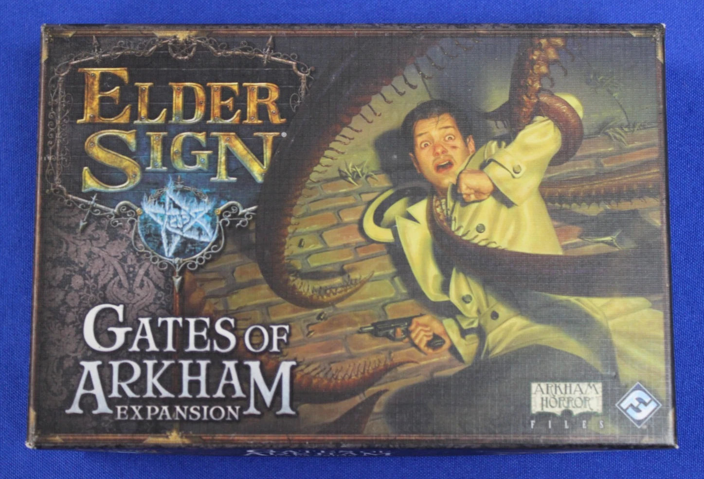 Fantasy Flight Games Elden Sign Base Game + Expansions Lot of 3 Complete in Box