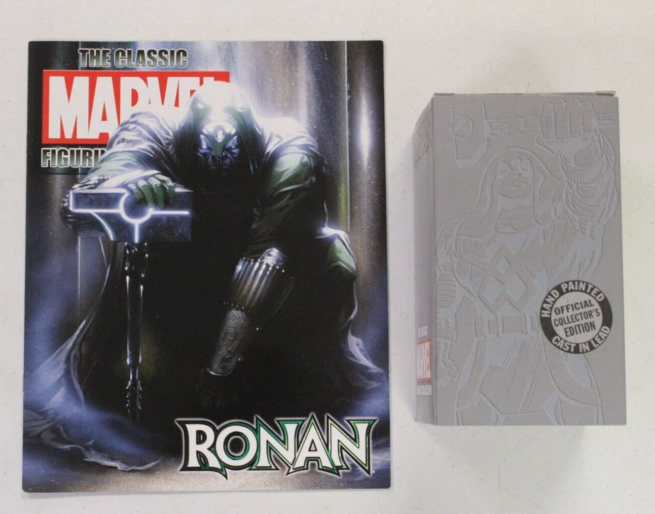 Eaglemoss Classic Marvel Collection Ronan Lead Cast Figurine & Magazine