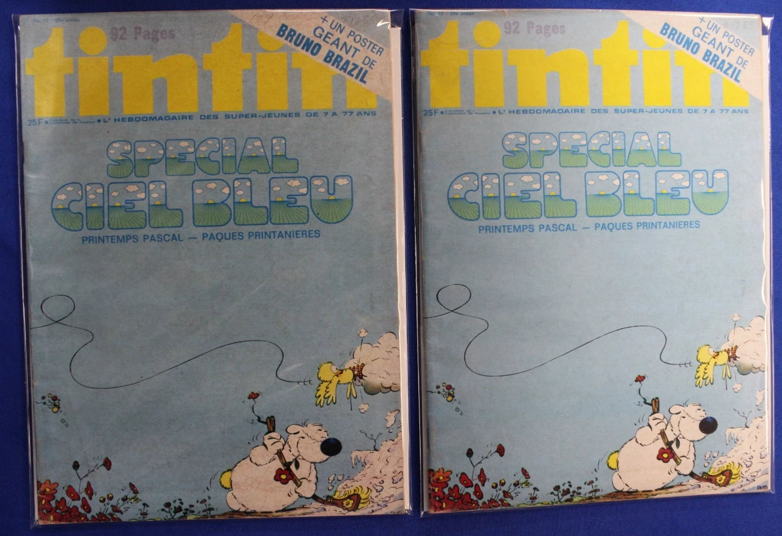 Tintin Lot of 13 VG-FN
