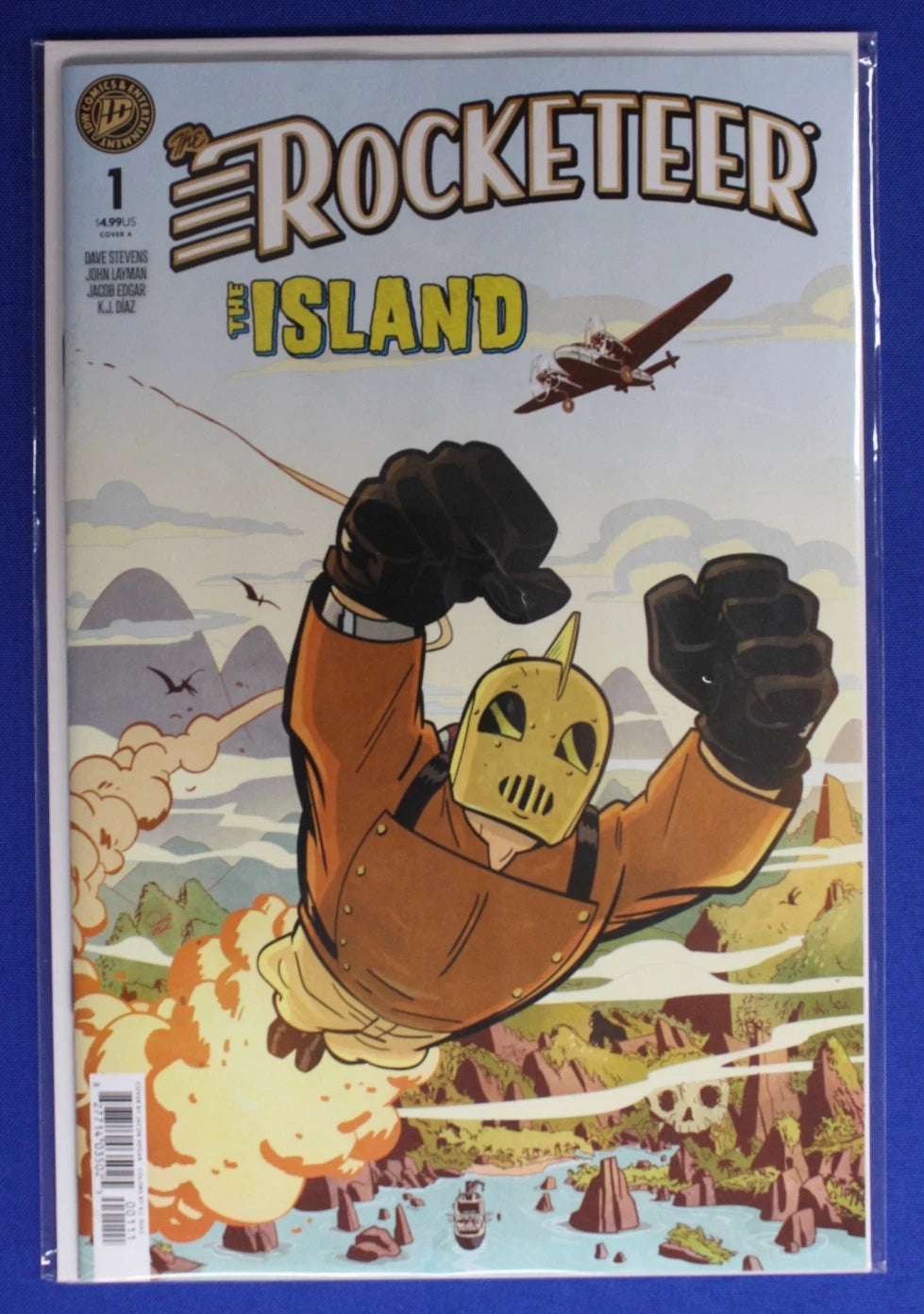 Rocketeer The Island #1 2 4 Near Complete Set + Extras Lot of 5 VF/NM