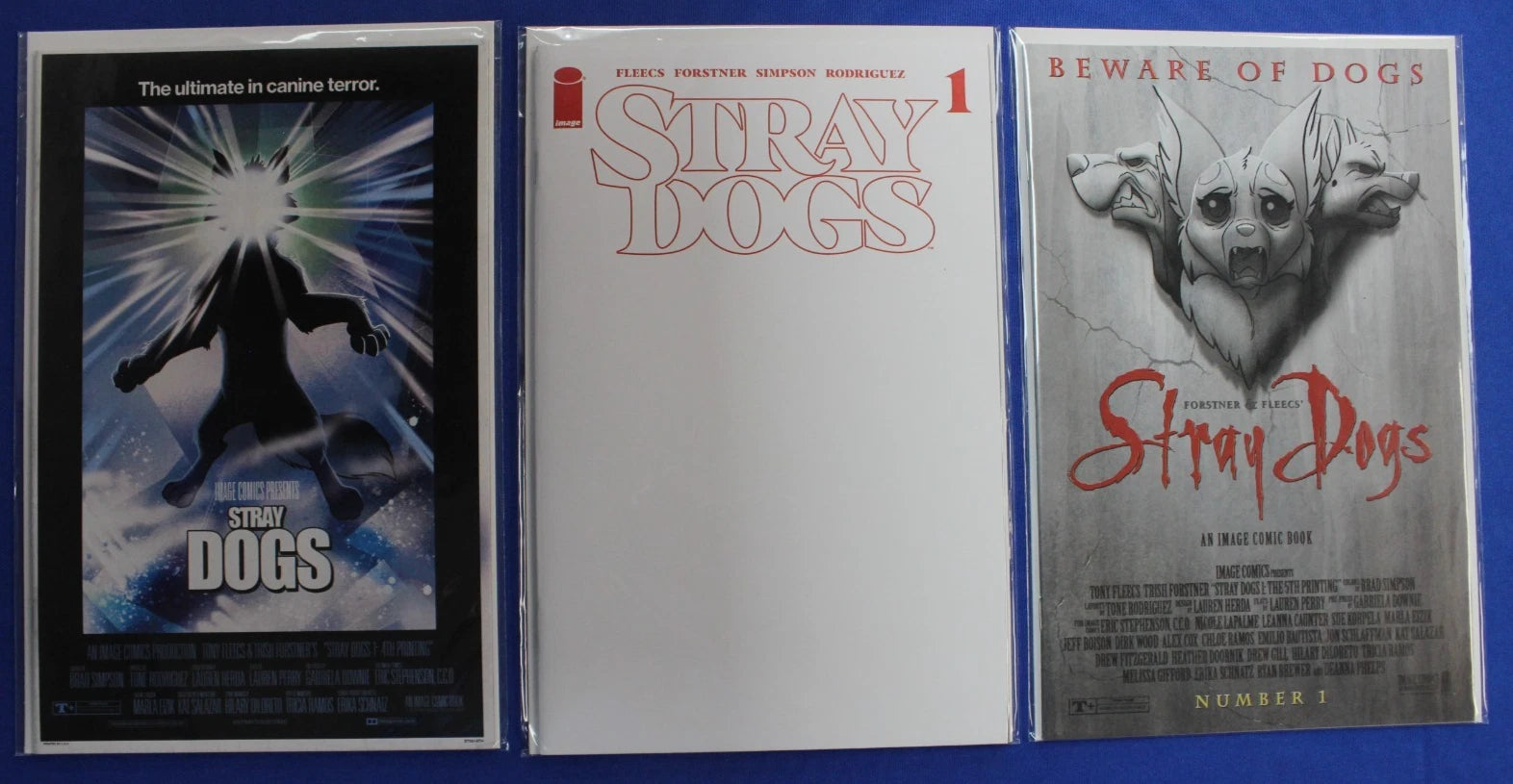 Stray Dogs #1-5 Complete Set + Extras Lot of 19 VF/NM