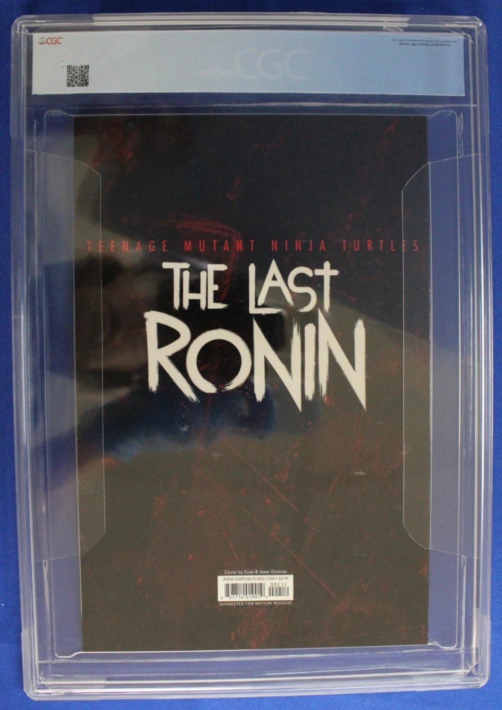 TMNT The Last Ronin #2 2nd Printing Variant CGC 9.8 NM