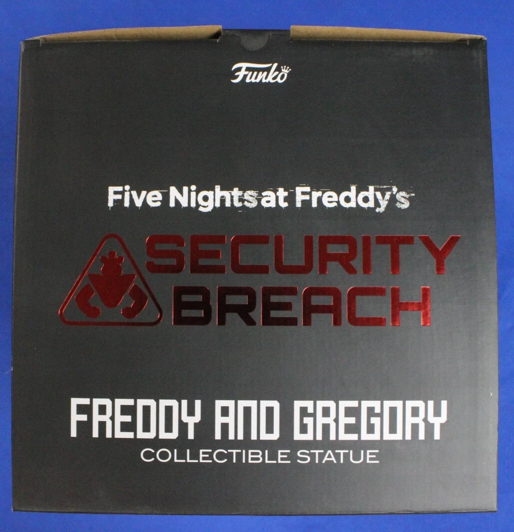 2021 Funko Five Nights At Freddys FNAF Security Breach Freddy & Gregory Statue