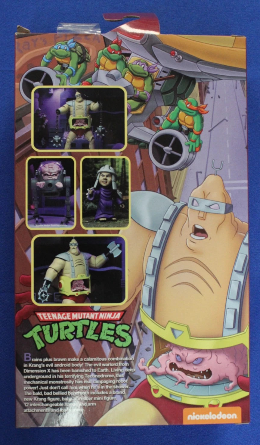 NECA Teenage Mutant Ninja Turtles The Wrath of Krang Figure Complete in Box