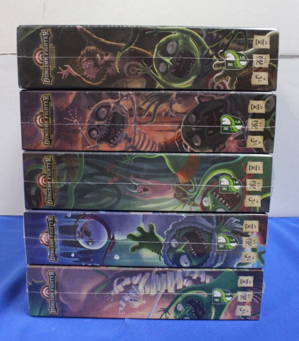 Horrible Guild 2021 Dungeon Fighter Second Edition + 4 Expansions Sealed in Box