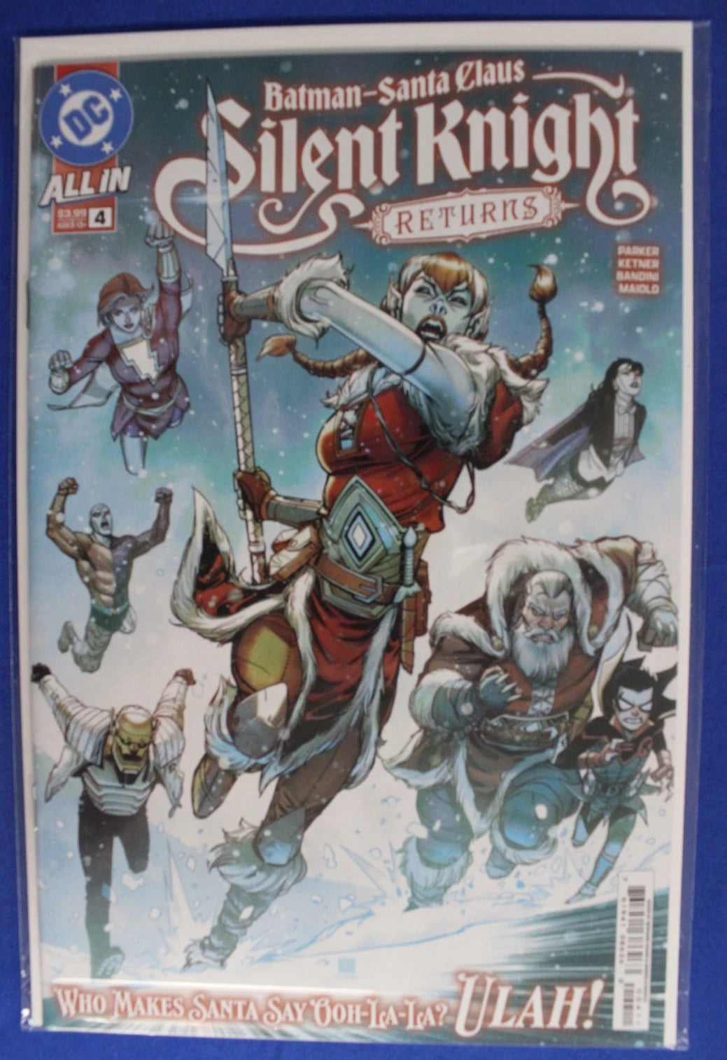 Batman Santa Claus Silent Knight Returns #1-5 Complete Set VF/NM