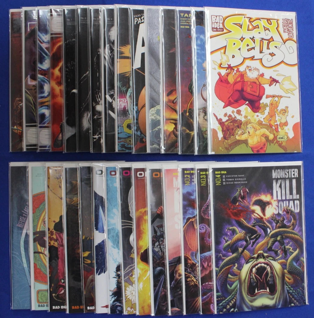 Bad Idea Comics Lot of 29 Complete Sets & One-Shots VF/NM