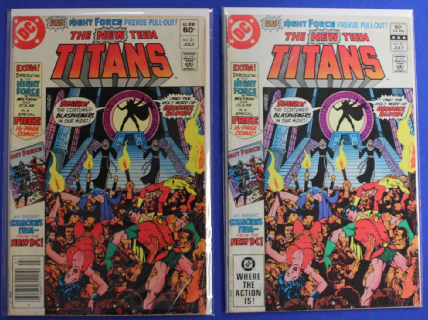 New Teen Titans #1-91 Incomplete Set + Annuals Lot of 69 FN-VF