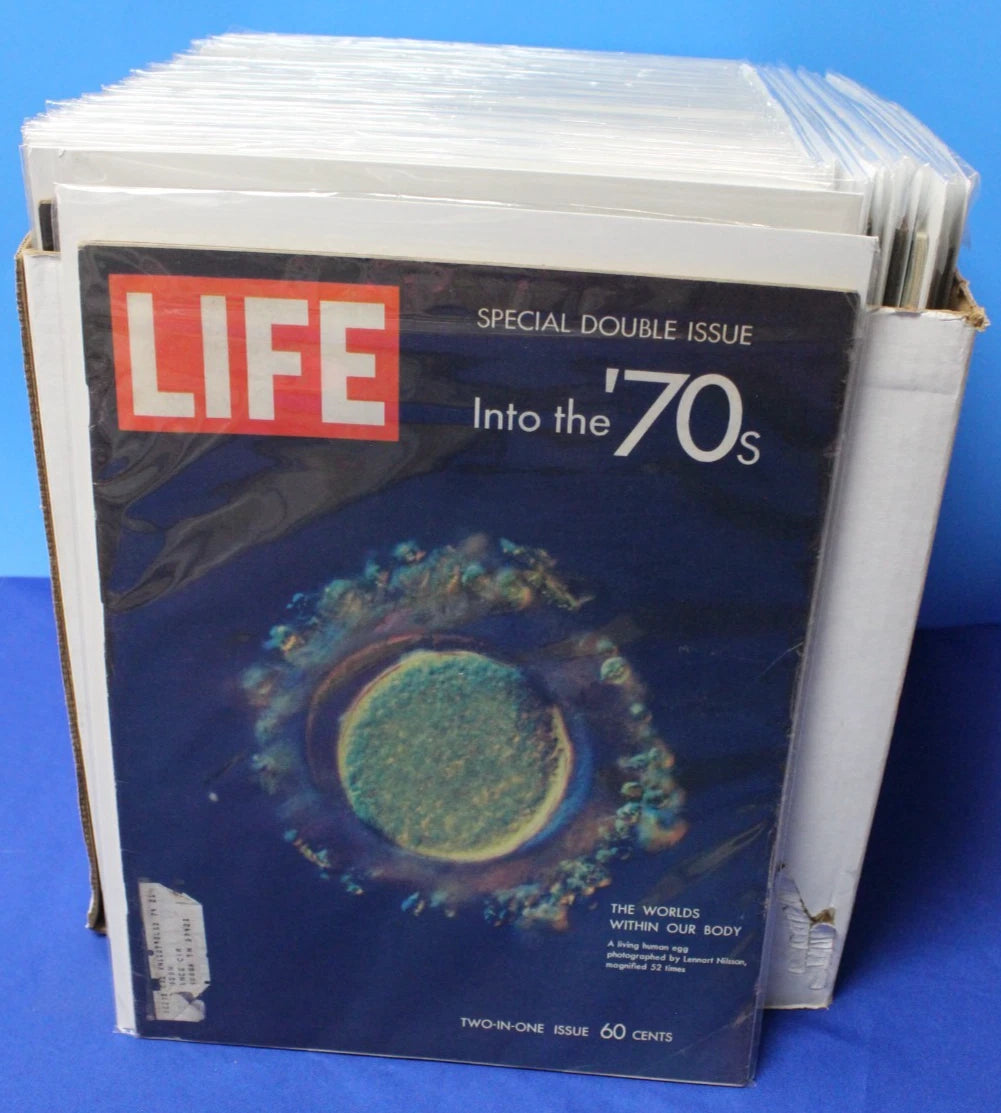 Life Magazine 1970s & 80s Lot of 100 GD-VG