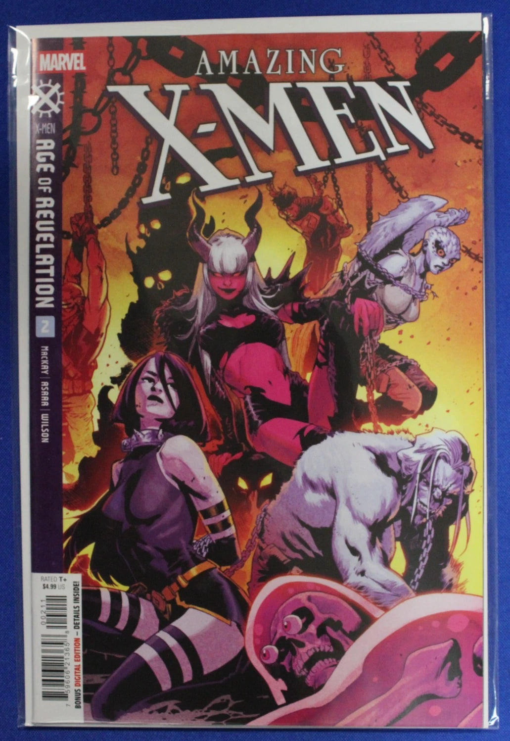 Amazing X-Men #1-3 + Variants + X-Men #22 Foreshadow Logo Variant VF/NM