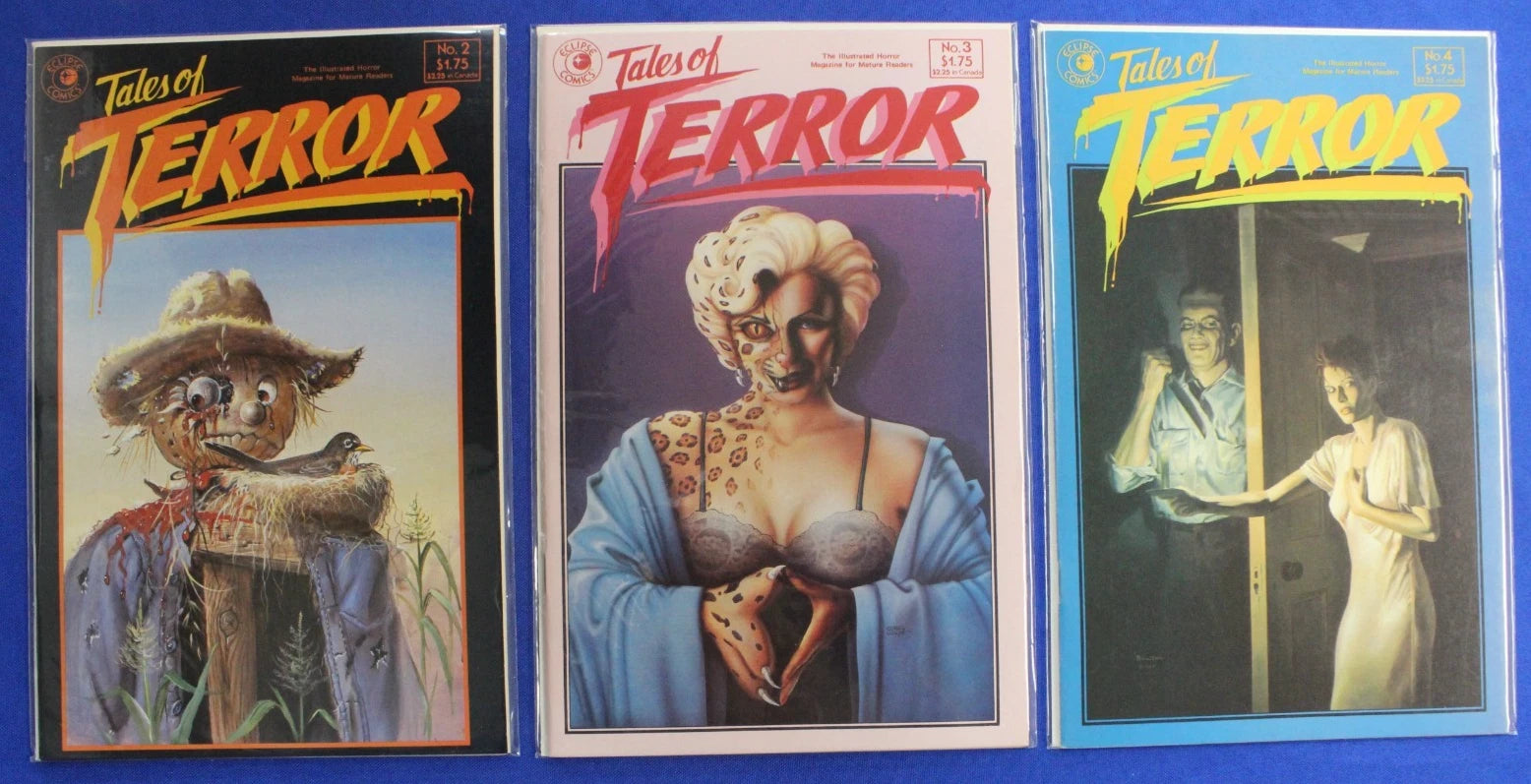 Tales of Terror #1-13 Near Complete Set (Missing 7 & 11) VF-VF/NM