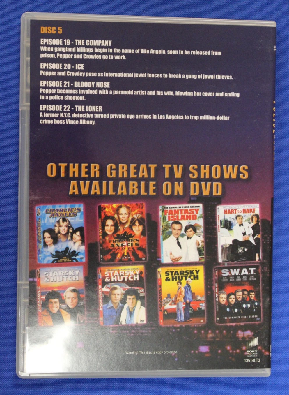 NBC 1974 Police Woman The Complete First Season DVD Set