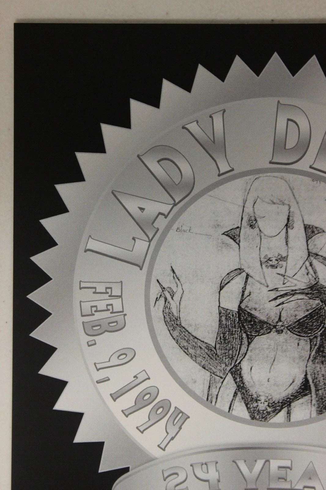 Lady Death #1 Mike DeBalfo Original Drawing Edition SIGNED Brian Pulido #32/180