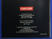 Mega Man X Super Nintendo SNES Original Manual Instruction Booklet ONLY